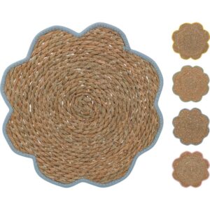MANTEL RAFIA INDIVIDUAL 37CM COLORES SURTIDOS - KOOPMAN Colección PLACEMATS/COASTERS/TABLEC