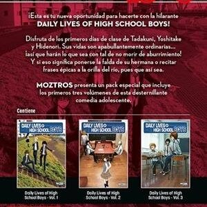 STARTER PACK DAILY LIVES OF HIGH-SCHOOL BOYS - YAMAUCHI YASUNOBU - MOZTROS