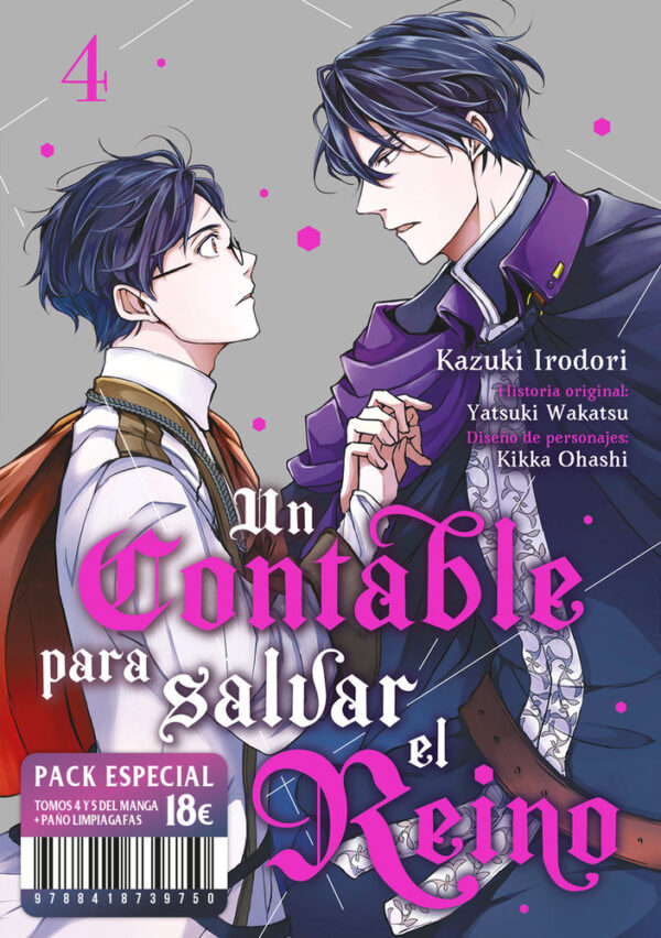 UN COMPTABLE PER SALVAR EL REGNE VOL 4 I 5 PACK - IRODORI,KAZUKI/WAKATSU,YATSUKI - TOMODOM