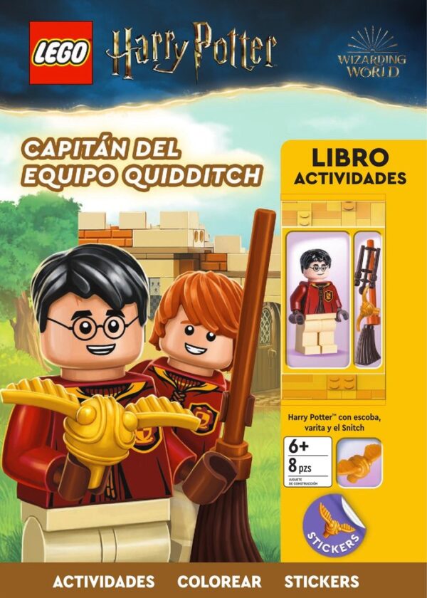 LEGO HARRY POTTER CAPITAN DE L'EQUIP QUIDDITCH LLIBRE ACTIVI - AA,VV - EDIBA