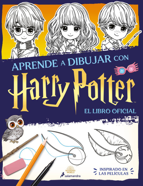 APRÈN A DIBUIXAR AMB HARRY POTTER - JK ROWLING - SALAMANDRA