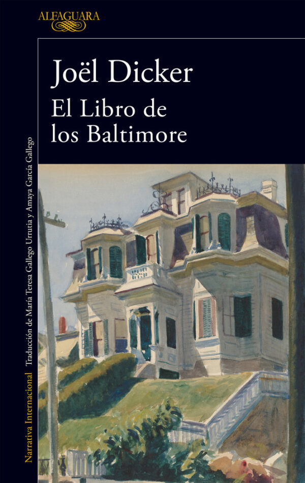LIBRO DE LOS BALTIMORE,EL - DICKER,JOEL - ALFAGUARA (ALFAGUARA LITERATURA)