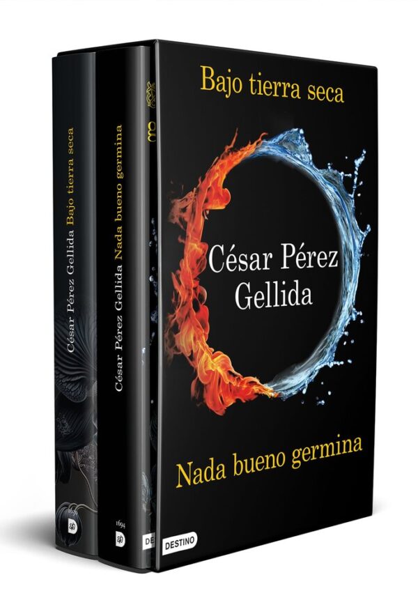 ESTUCHE BAJO TIERRA SECA NADA BUENO GERMINA - CESAR PEREZ GELLIDA - DESTINO