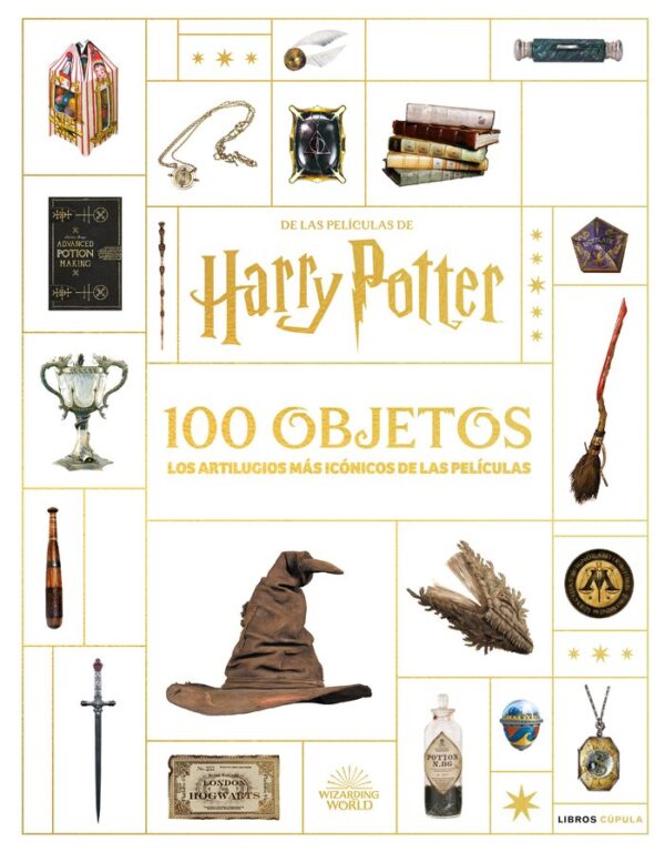 HARRY POTTER EN 100 OBJECTES - AA, VV, - LLIBRES CUPULA