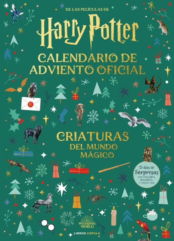 HARRY POTTER CALENDARI D'ADVENT 2025 - AA,VV - LLIBRES CUPULA