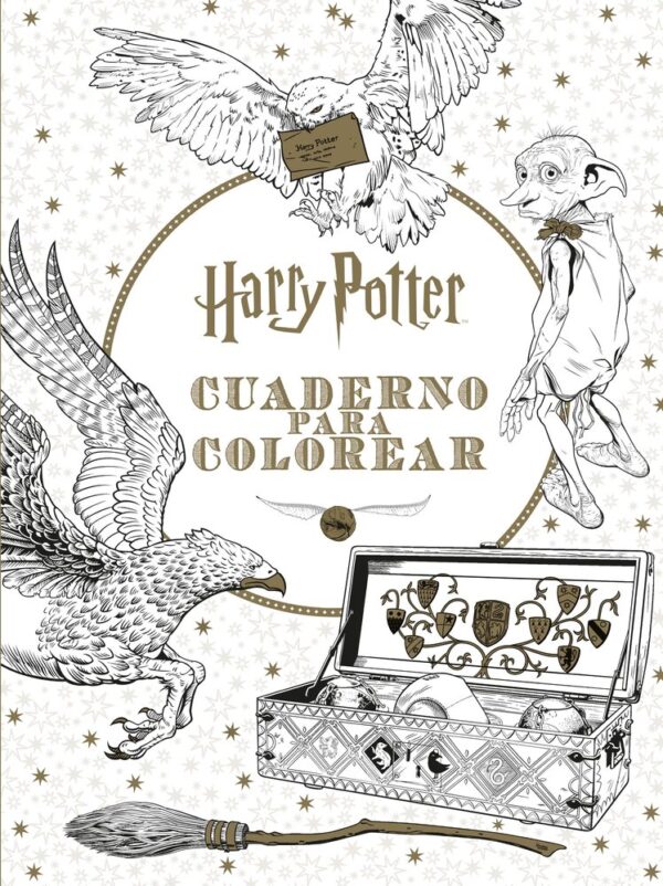 HARRY POTTER QUADERN PER A COLOREJAR - AA,VV - LLIBRES CUPULA