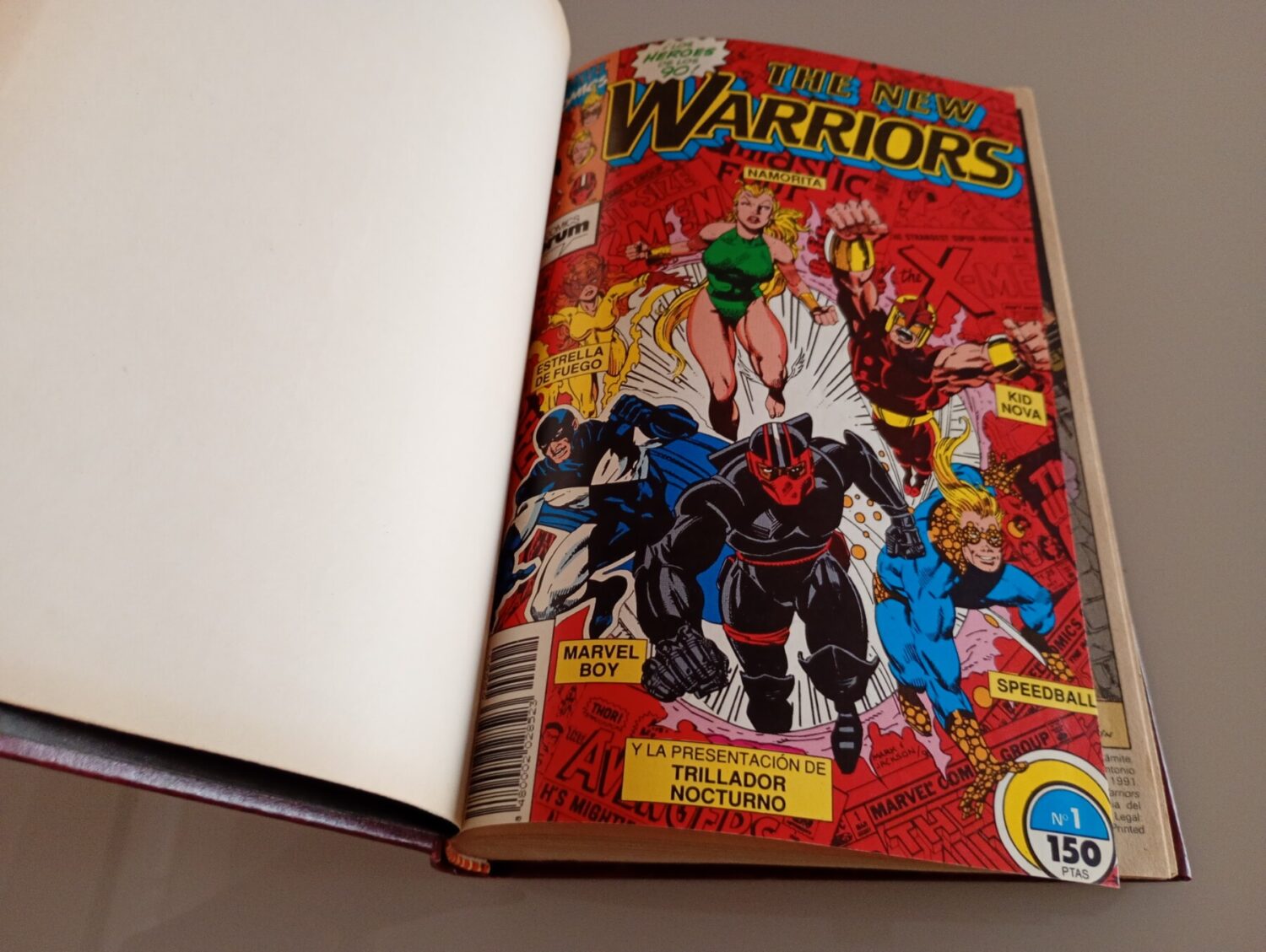 tomo new warriors bagley nicieza