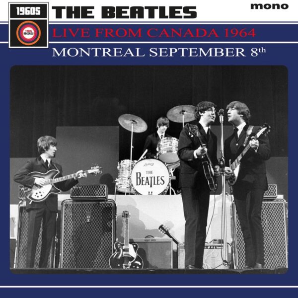 disco vinilo beatles live from canada montreal