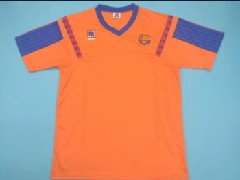 camiseta naranja fcb