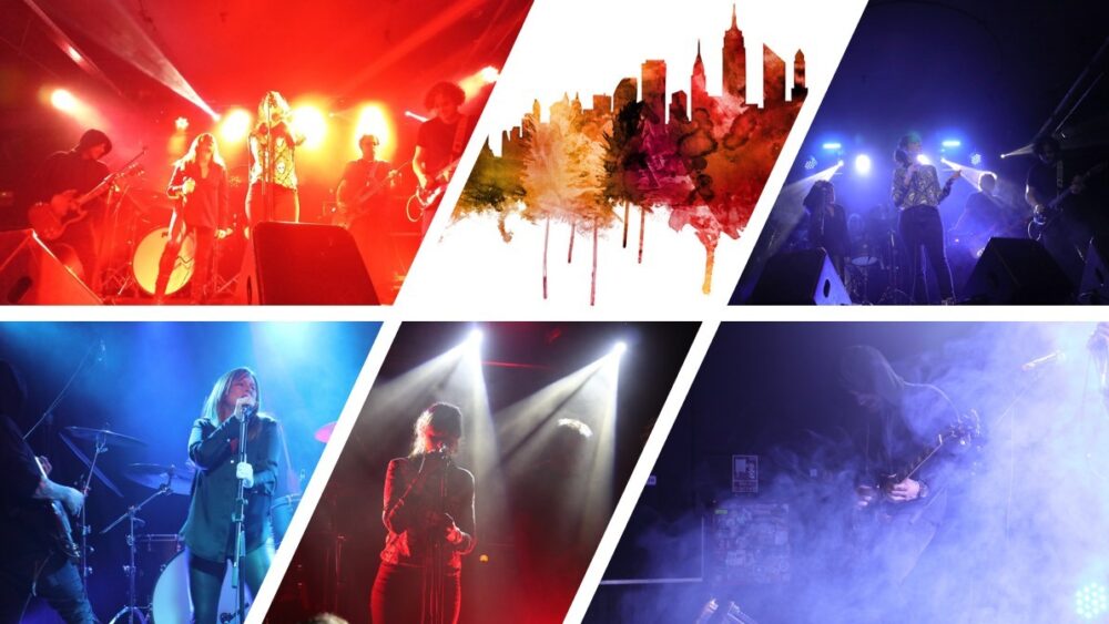 espectaculo the crow tributo the cure stone temple pilots helmet