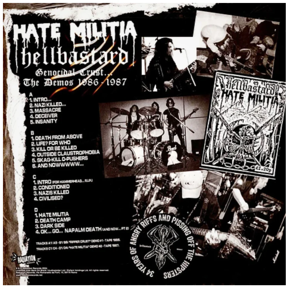 vinilo punk hellbastards lp