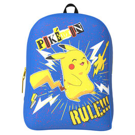 Mochila Pikachu Pokemon 30cm - Oferta
