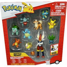 Blister 10 figuras Battle Ready Pokemon - Oferta