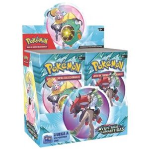 Sobre cartas Aventuras Compartidas Pokemon latino - Oferta