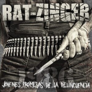 DISCO VINILO LP PUNK OI HARDCORE RAT-ZINGER JOVENES PROMESAS