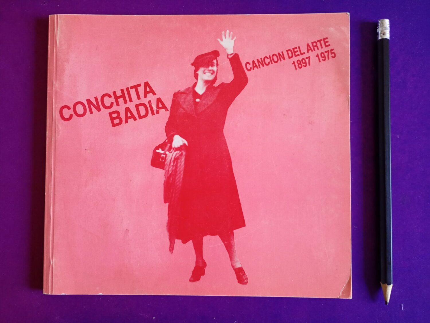 Conchita Badia - Canción del arte - Libreto 60 pags - Raro catálogo - Música catalana