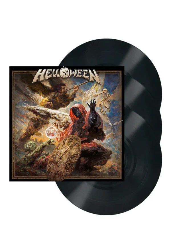 helloween disco triple vinilo lp heavy metal thrash epic