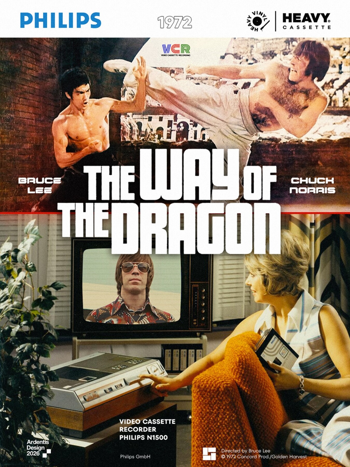 FICTION AD HEAVY CASSETTE WAY OF THE DRAGON MOVIE