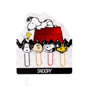 SET 4 CLIPS AMIGOS DE SNOOPY - MOOVING PAPER EU S,L Colección SNOOPY