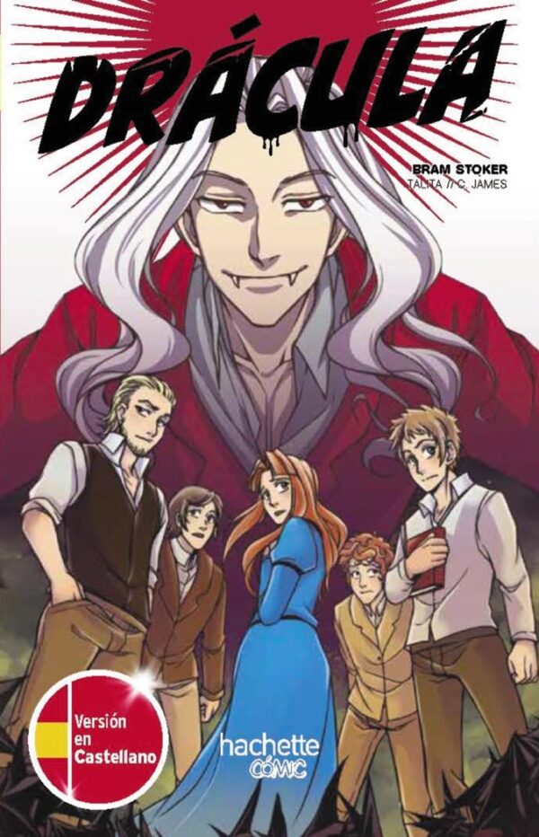 DRACULA EDICION BILINGUE CASTELLANO INGLES - STOCKER, BRAM - HACHETTE HEROES (HACHETTE COMICS - MANGA)
