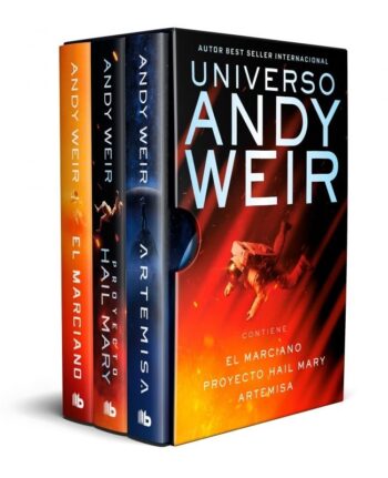 ESTUCHE ANDY WEIR CONTIENE EL MARCIANO PROYECTO HAIL MARY AR - ANDY WEIR - B DE BOLSILLO (FICCION)