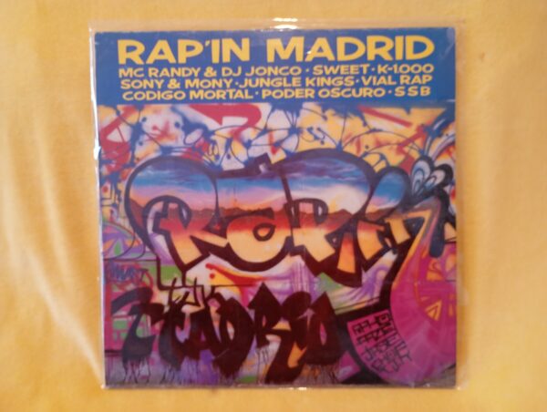RAP'IN MADRID - Disco Vinilo LP Legendario Friki de los 80 - Hey Pijo