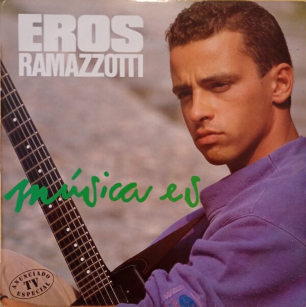 EROS RAMAZZOTTI - Música es - Disco Vinilo LP - Usado