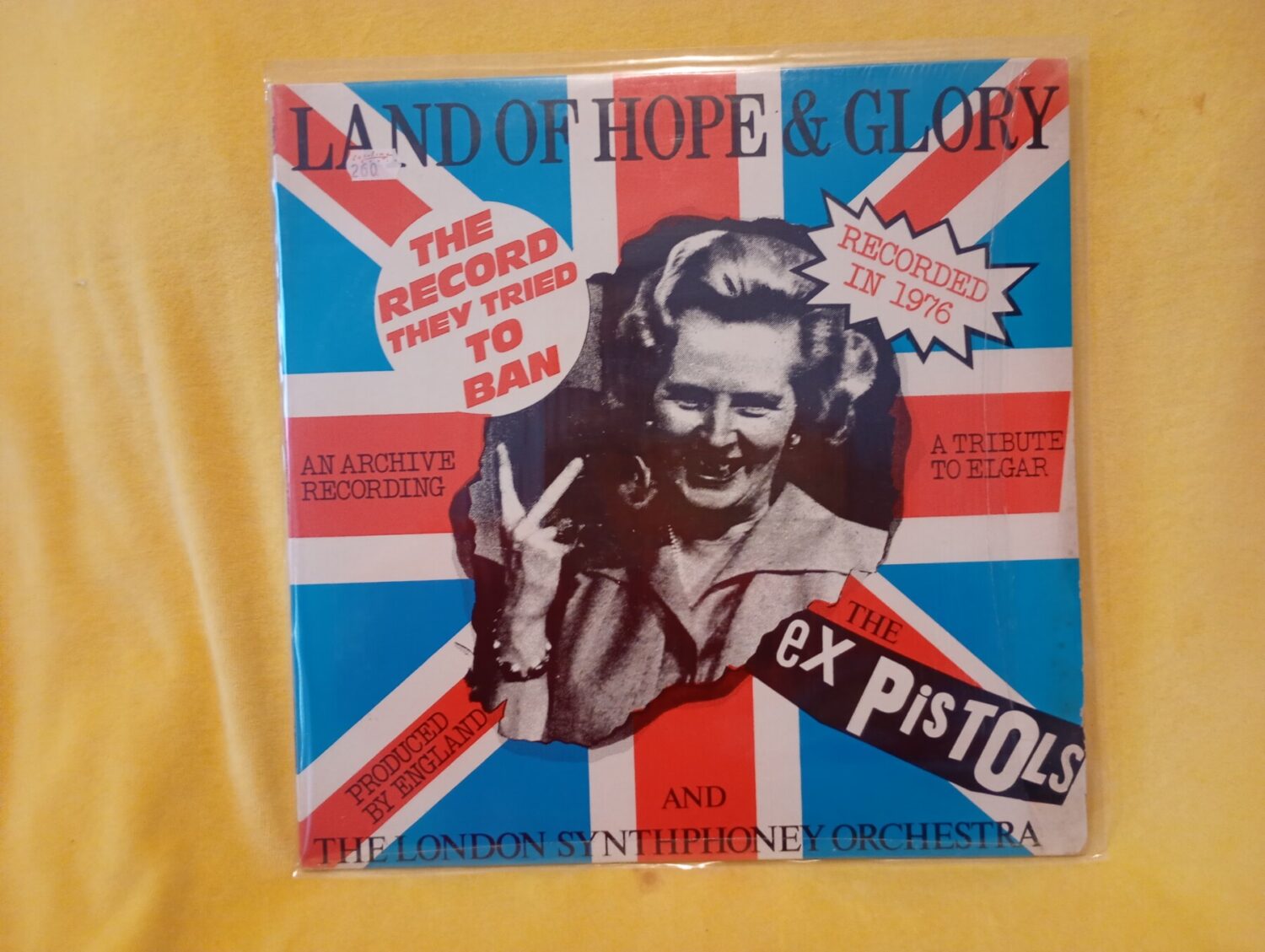 (S)EX PISTOLS - Land of hope and glory - Disco maxisingle rareza coleccionistas