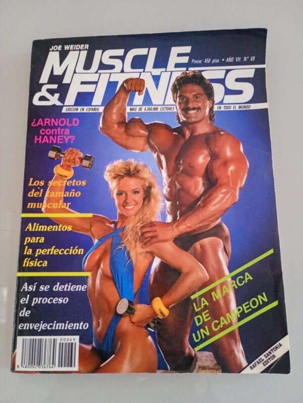 revista coleccion muscle fitness arnold scharzenegger