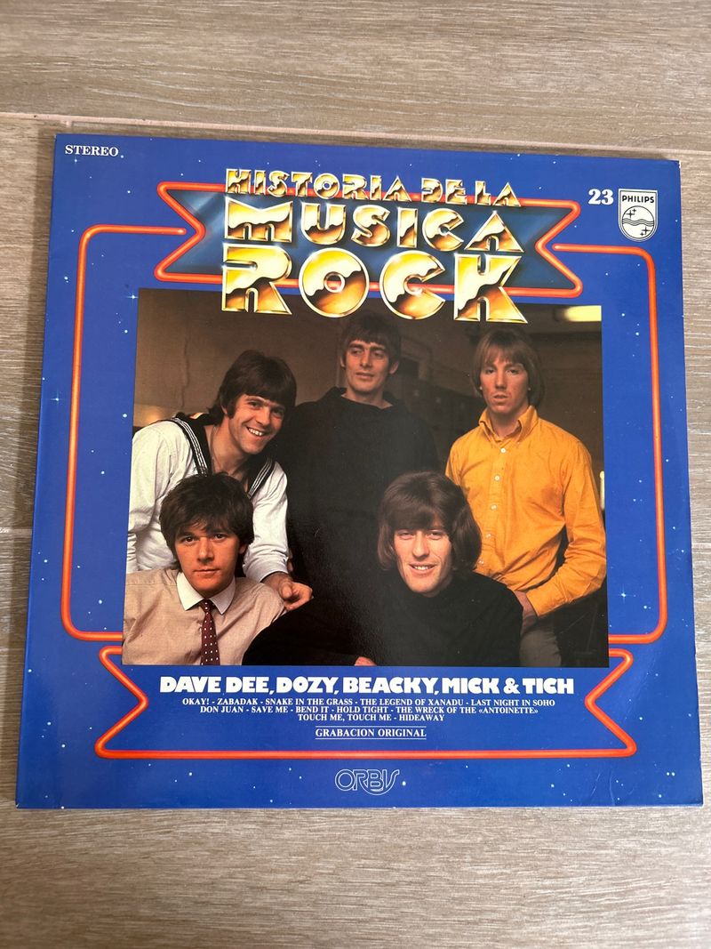 musica rock recopilatorio dave dee dozy vinilo lp