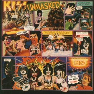 KISS - UNMASKED - Disco Vinilo LP Hard Rock - Usado buena condicion
