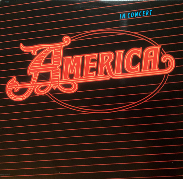 AMERICA - IN CONCERT - LP VINILO ROCK