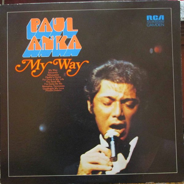 Paul Anka - My Way - Disco Vinilo LP