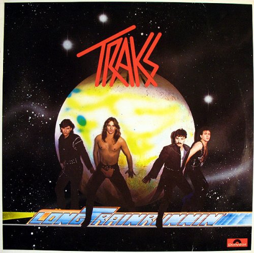 TRAKS Long Train Running LP Vinilo - Hair Metal Rock Glam
