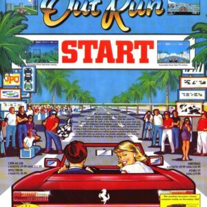 Out Run - Videojuegos clásicos  Lámina Poster Print A3 Plus