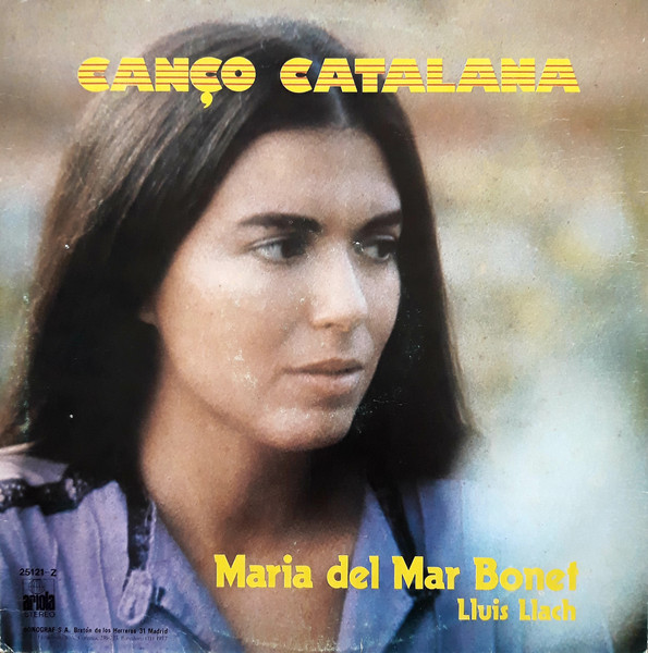 Cançó Catalana – Lluis Llach, Maria Del Mar Bonet Disco Vinilo LP – 2