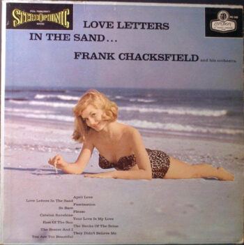 Frank Chacksfield – Love Letters in the sand – Disco vinilo LP Jazz Easy Listening – Catalan sunshine