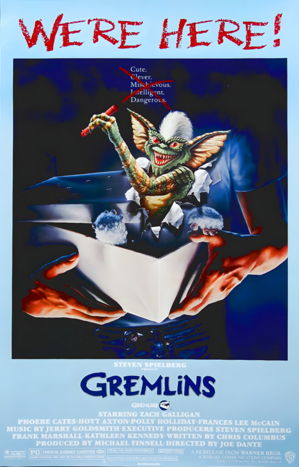 Gremlins - Cartel de la película - Poster Print A3 Plus