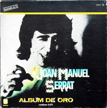 Joan Manuel Serrat – Album de Oro – Caja 4 LP Coleccionista