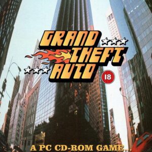 Grand Theft Auto 1 Original Vintage  – Poster Print A3 Plus Super HD