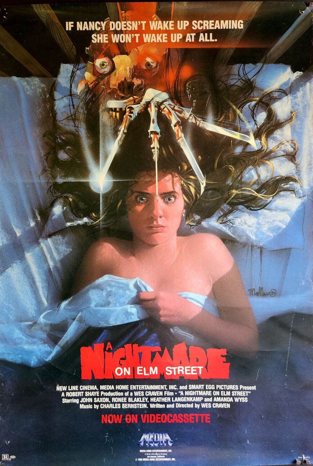 Nightmare Elm Street - Pesadilla en Elm Street - Cartel - Poster Print A3 Plus