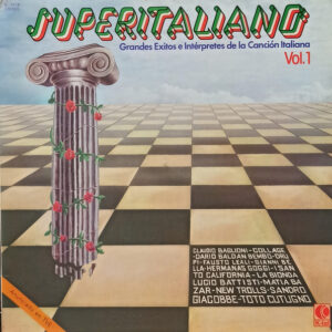 Superitaliano Volumen 1 – Grandes Exitos canción italiana – Disco vinilo LP Italidisco Pop Rock – Usado
