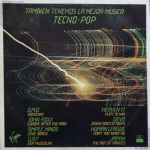 También tenemos la mejor música Tecno-Pop - Recopilatorio 80s - Disco Vinilo LP Promocional - usado