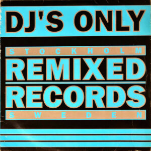 DJS Only Stockholm Swedden Remixed Records v. 55 - Disco Doble Vinilo 2LP Electronica - Dance - Eurobeat 90s