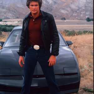 Hasselhoff - El Coche Fantástico  – Poster Print A3 Plus