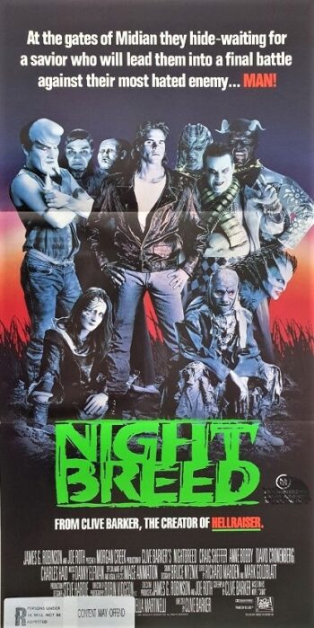 Night Breed - Razas de noche cartel vintage  - Poster Print A3 Plus