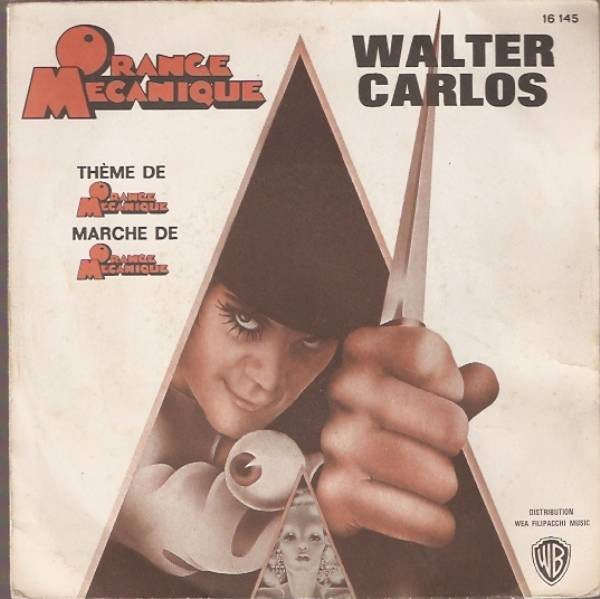 La Naranja Mecánica BSO - Walter Carlos - Single edición francesa