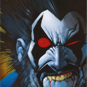 LOBO DC COMICS BISLEY #1 - Poster Print A3 Plus