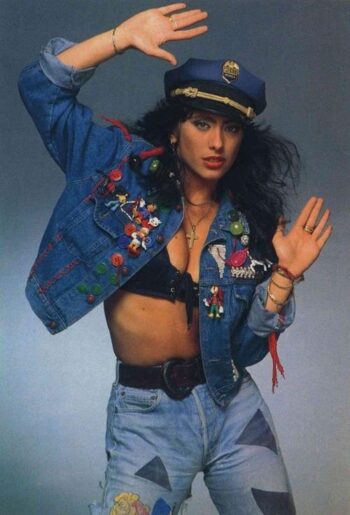 Sabrina Salerno Jeans - Poster Print A3+
