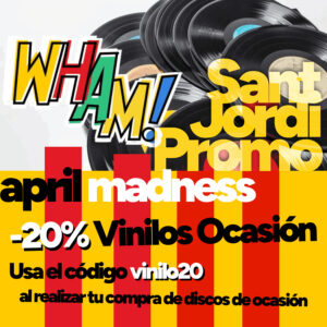 tienda disco descuento vinilos comprar 20 por ciento